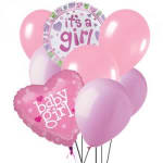 It's a girl balloon bouquet