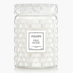 Voluspa Large Candle- Milk Rose