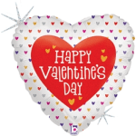 Valentine's Mini Heart Mylar