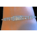 Rhinestone bracelet art deco