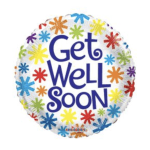 18" Get Well Balloon