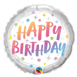 Happy Birthday Foil Mylar