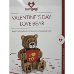 Valentine' Day Love Bear