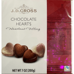 7 0z. Chocolate Hearts