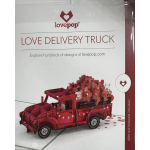 Love Delivery Truck Pop Up Card
