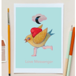Love Messenger Card (Blank)