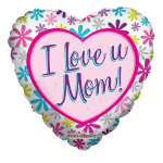 I Love You Mom Balloon