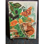 "Bunny Burrow" Bookmark Card