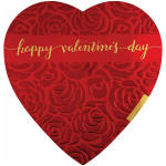 Large heart shaped box of chocolates