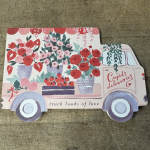 Valentines Cart Card