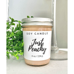 Just Peachy Soy Candle