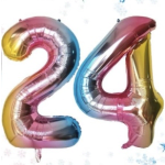 Choose your 32” double digits balloons