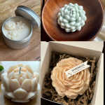 Flower Candle - Handcrafted & One of a Kind.