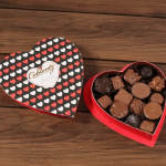 4 oz Heart Box of Chocolates
