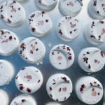 Rose Quartz Crystal Rose Absolute Moon Bath Bomb- Rose Quartz Crystal Rose Absolute Moon Bath Bomb