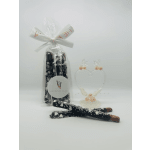 6 PCS DELICIOUS GHIRARDELLI CHOCOLATE DIPPED PRETZELS (DARK)