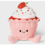 6" Stawberry Cupcake Plush