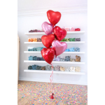 Pop VB - Heart Balloon Bouquet