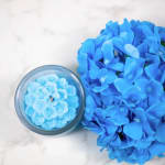 Hydrangea Flower Candle, 2.5 ounces