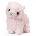 Pink Llama Warmies Junior (9in Plush)