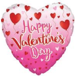 HAPPY VALENTINES DAY MYLAR BALLOON NEW-B29