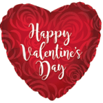 HAPPY VALENTINES DAY MYLAR BALOON NEW-B28