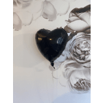 Black Decorative Heart-Shaped Balloon – Elegant Touch for Any Occasion
