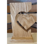 Hanging Heart Wooden Decor5