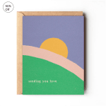 Sending You Love - Minimalist Sympathy Card