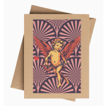 Retro Cupid Valentine Card