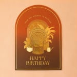 Goddess - Rattan Peacock Chair | Birthday Card