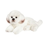 12" PLUSH BICHON FRISE