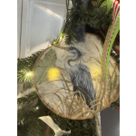 Heron Shell Ornament