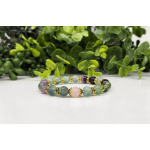 Rainbow Fluorite/Rose Quartz