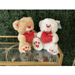 Bear Plush - With Heart