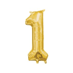 Number 1 Balloon 34"