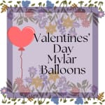 Valentine's Day Mylar Balloon