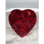 Chocolate Heart Box 8 ounce