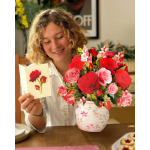 Blooming Roses Pop-Up & Card