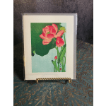 "Flowering Lotus" Card