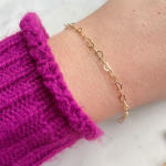 Heart Chain Bracelet