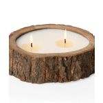 Irregular Tree Bark Candle - Medium