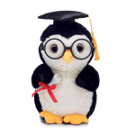 12" GRADUATION PLUSH PENGUIN