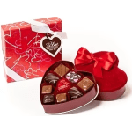 Lilac 10 PC. Chocolate Heart