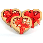 Lilac Kraft Chocolate Hear