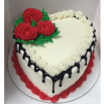 CAKE'S BY MARIE 6" VALENTINES CAKE