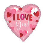 I love you 9" air filled balloon