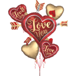 Balloon Bouquet Valentine's