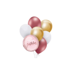 HBD Pink Balloons