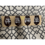 SET OF 4 STEMLESS WINE GLASSES